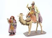 Grupo Reyes a camello 17 cm. (6 piezas)