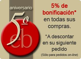 Nuevo programa de fidelización de clientes. Aplicable sólo para pedidos on-line 
