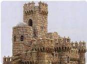 Castillo medieval, detalle. Colección particular