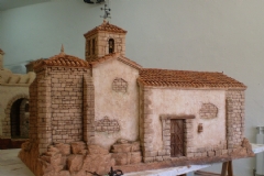 Maqueta de la Iglesia parroquial de Valverde del Majano (Segovia), 2007.