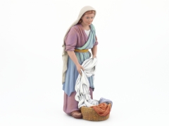 Ver Ficha de Samara - mujer con cesto de ropa 17 cm.
