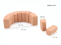 Dovelas para arcos (Bolsa 45 UNI.)