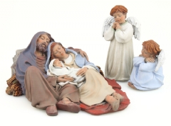 Grupo Natividad "Buen descanso" 12 cm. (1 pieza)