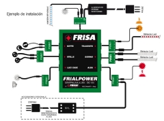 Control LED FRIALPOWER 20W. + Adaptador 12V.