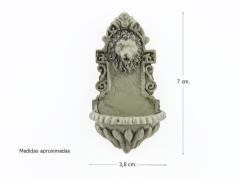 Fuente león 7 cm.