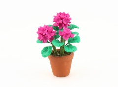 Ver Ficha de Maceta con geranio rosa fucsia 4,5 cm.