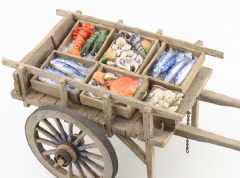 Carro de mercader 22 cm. (Para figuras de 15-17 cm.)