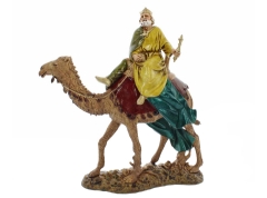 Reyes Magos a camello 12 cm. (3 piezas)