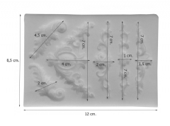 Molde silicona Cadence nº4 (12x8,5 cm.)
