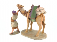 Grupo camellero con camello 12 cm.