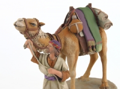Grupo camellero con camello 12 cm.