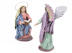 Ver Ficha de Anunciación a María 12 cm. (2 piezas)