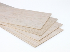 Ver Ficha de Pack 4 planchas madera de balsa (largo 32 cm.)