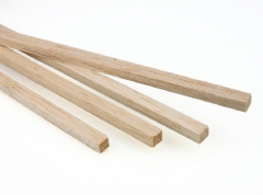 Pack 4 listones madera de balsa (largo 1m.)