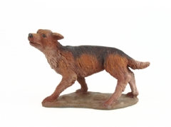 Grupo pastor silvano con perro 15 cm. (2 piezas)