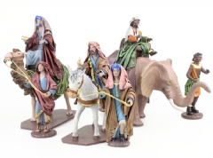 Ver Ficha de Grupo Reyes Magos con elefante (6 piezas)