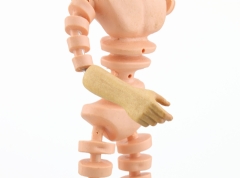 Ver Ficha de Mano derecha cerrada 20 cm.