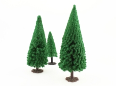 Ver Ficha de Set 3 pinos flocados 8-12-15 cm.