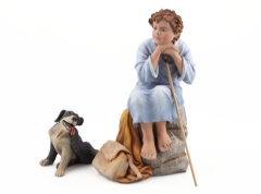 Perro malas pulgas 17 cm.