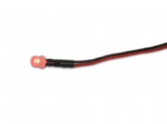 Pack 4 leds rojos efecto llama 12V.