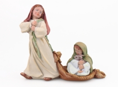 Ver Ficha de Nidia y Ada - Grupo niñas jugando 20 cm. (2 piezas)
