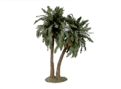 Ver Ficha de Palmera doble con tronco texturizado 25 cm.