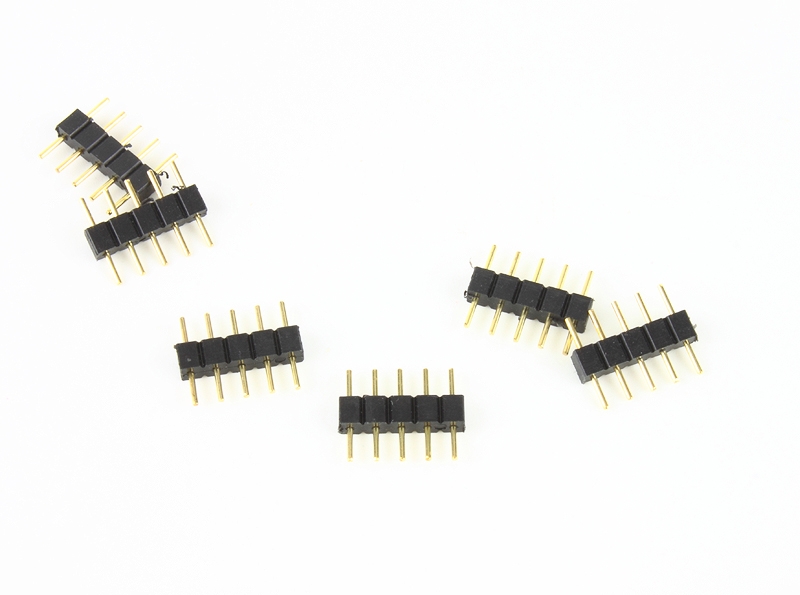 Conector RGBW 5 pin doble