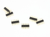 Conector RGBW 5 pin doble