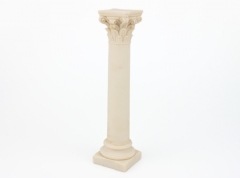 Columna con fuste liso