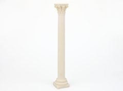 Columna con fuste liso