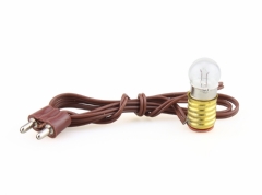 Ver Ficha de Pack 2 lámparas blancas 3.5V. E10 con enchufe