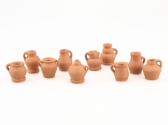 Ver Ficha de Vasijas barro cocido mini nº 1 (10 UNI. surtidas 1,5 -2 cm.)