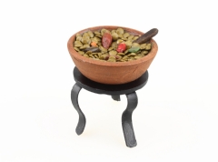 Ver Ficha de Cuenco con guiso de lentejas Ø 4 cm.