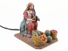Ver Ficha de Vendedor de fruta con movimiento 17 cm. 220V.