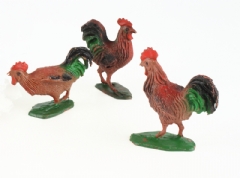 Ver Ficha de Gallos y gallinas 12 cm. (Bolsa 8 UNI. surtidos)