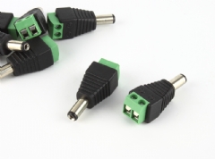 Ver Ficha de Pack 4 conectores macho Jack 2.1 x 5.5 mm. 12V. CC.