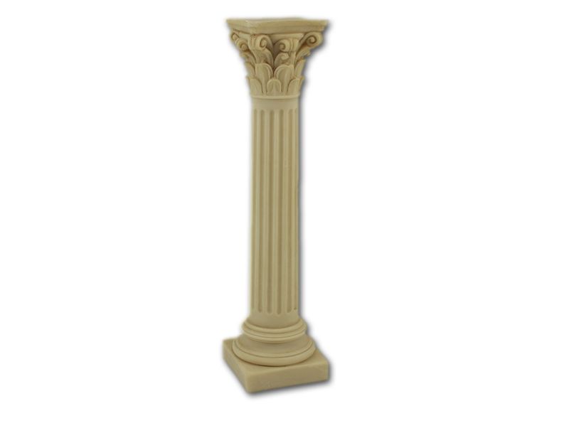 Columna con capitel