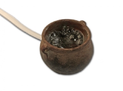 Ver Ficha de Olla con orificio para efecto olla hirviendo 4 cm.