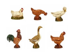 Ver Ficha de Gallinas y ocas 12 cm. (Bolsa 6 UNI. surtidas)