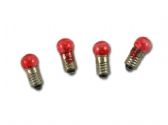 Ver Ficha de Pack 5 lámparas rojas 3.5V. rosca E5