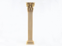 Columna corintia adosada