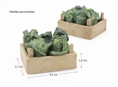 Caja plancheta con verduras