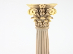 Columna corintia adosada