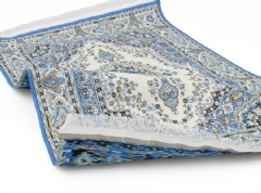  Alfombra persa azul (32x20 cm.)