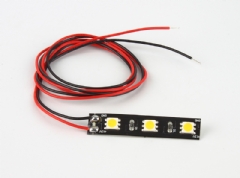 Pack 4 tiras LED profesional (5 cm.) blanco natural 12V.