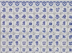 Ver Ficha de Azulejos tipo "Delft" de figura