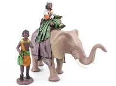 Ver Ficha de Grupo Reyes Magos con elefante (6 piezas)
