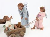 Ver Ficha de Angelito jugando con el Niño Jesús 17 cm. (2 piezas)