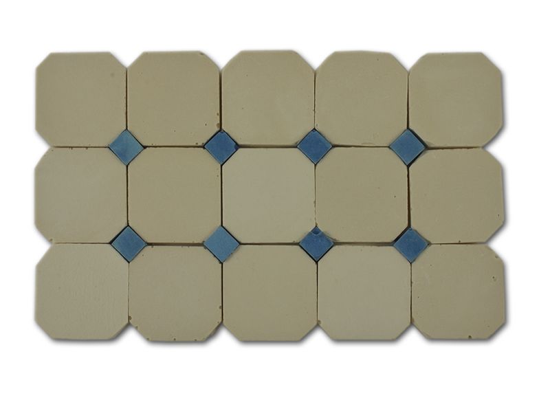 Mosaico de baldosas con teselas (50 piezas)