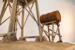 Depósito de agua para estación ferroviaria del Far West, 2011.